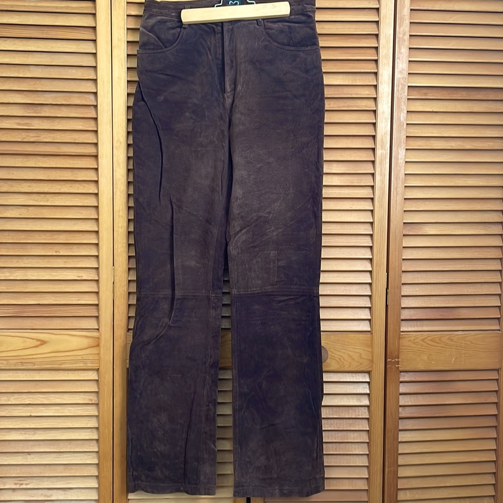 Vintage suede pants